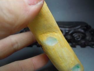 翡翠原石赌石毛料毛石重216克开窗冰种飘绿,和田玉,se10582809,零售,7